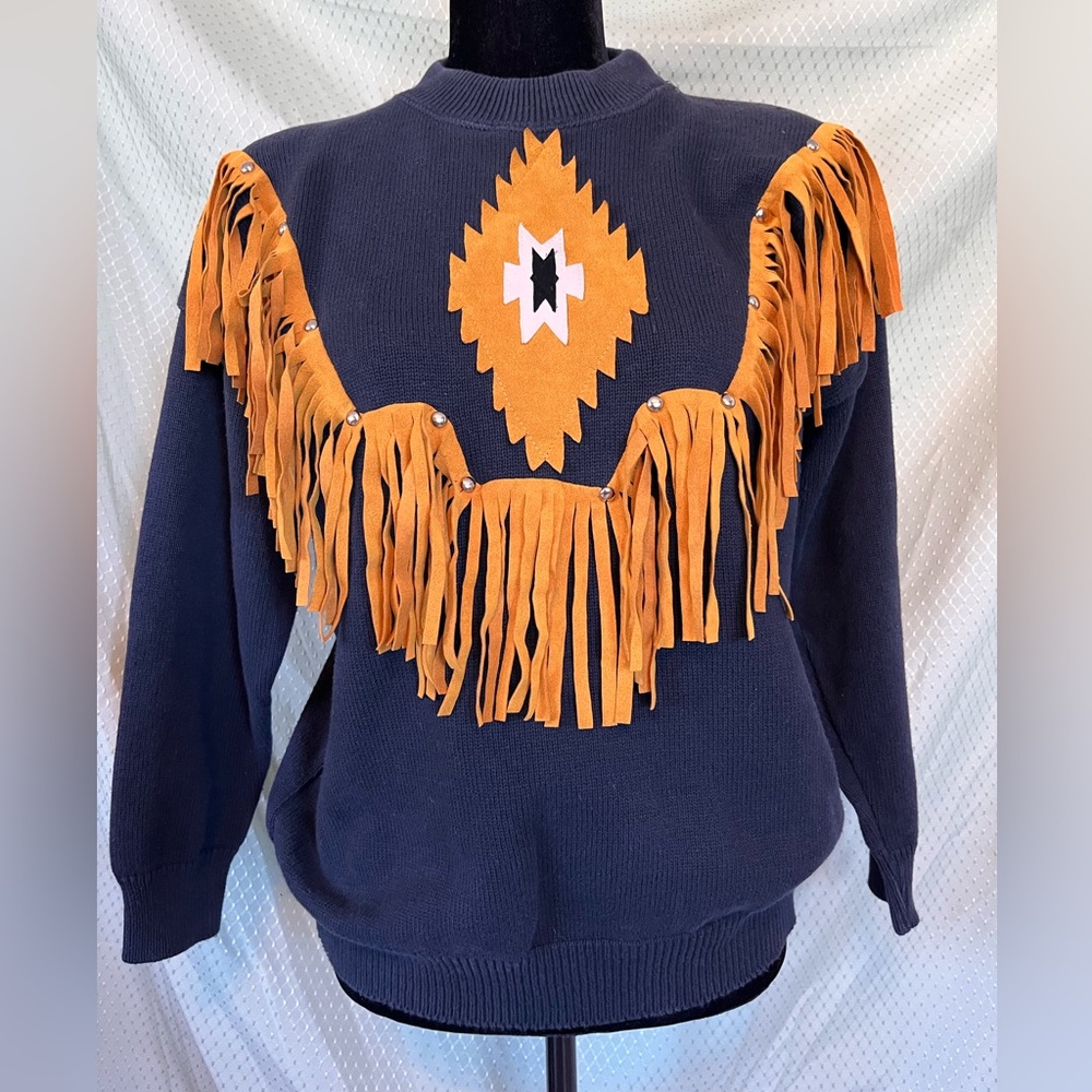 Vintage southwestern aztec sweater womens -‎ no tags
